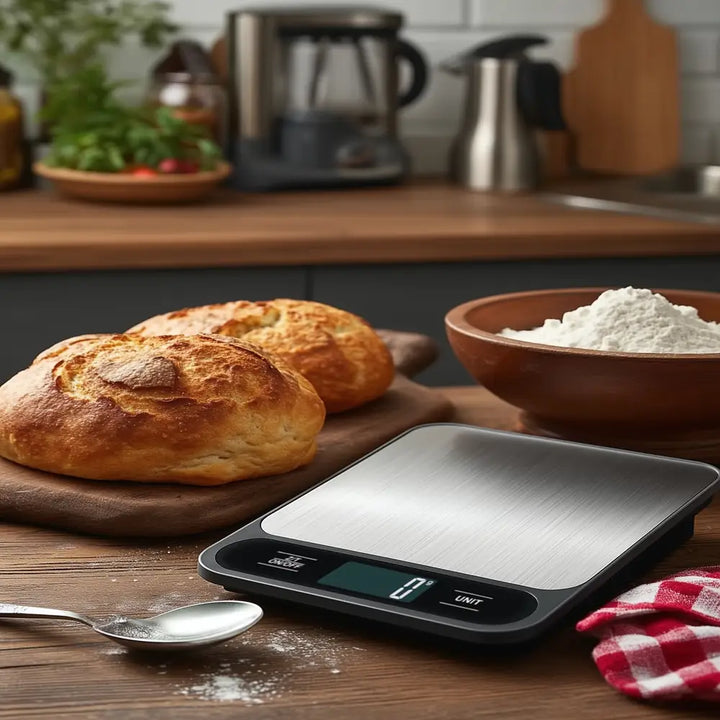 Digital Kitchen Scales Stainless Steel 5kg - 10kg