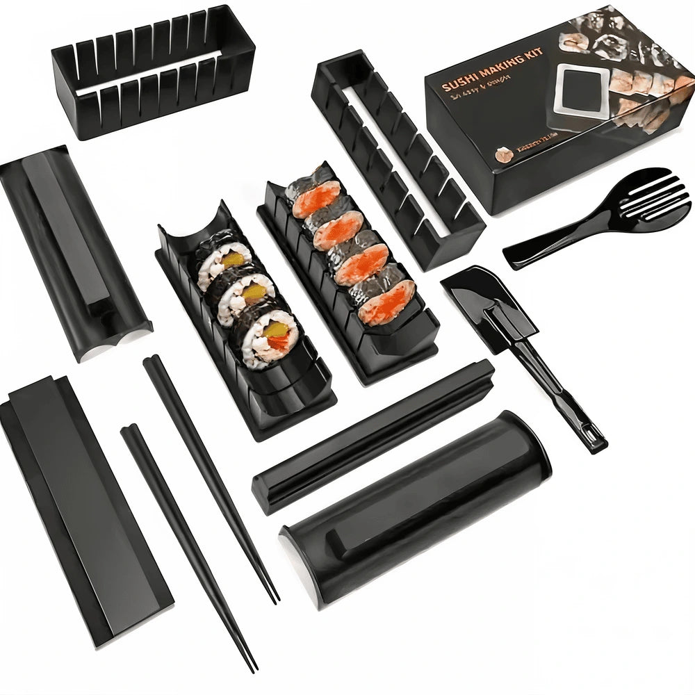 Sushi Making Tools Sushi Making Kit – Premium Sushi Tool Set 10-Piece – Yui's Kitchen