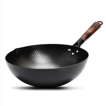 32cm-cast-iron-wok-with-wooden-lid-handle-chinese-cookware-gas-induction-yuis-kitchen