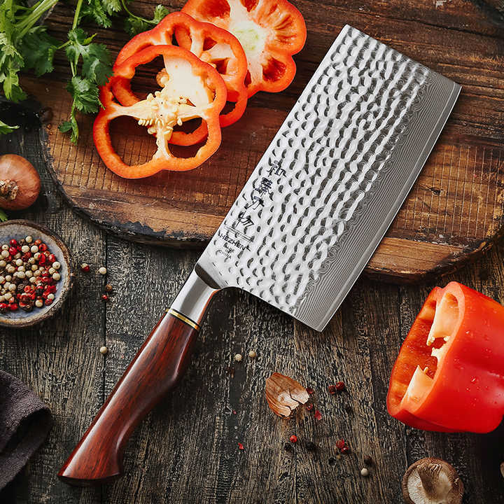 Master Series 6.8 Inch Slicing Knife – 73-Layer Powder Damascus Steel