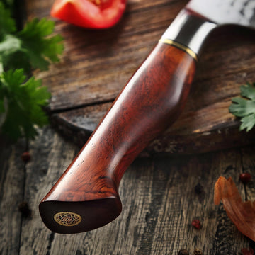 Master Series 6.8 Inch Slicing Knife – 73-Layer Powder Damascus Steel