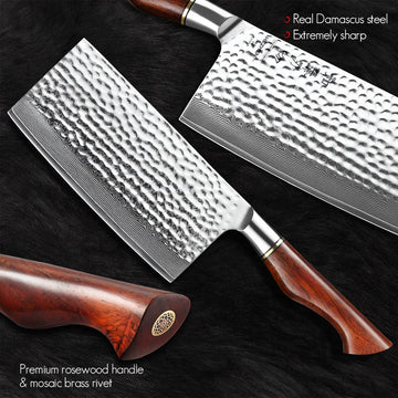 Master Series 6.8 Inch Slicing Knife – 73-Layer Powder Damascus Steel