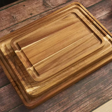 Premium Acacia Wood Cutting Board - Yui's Kitchen