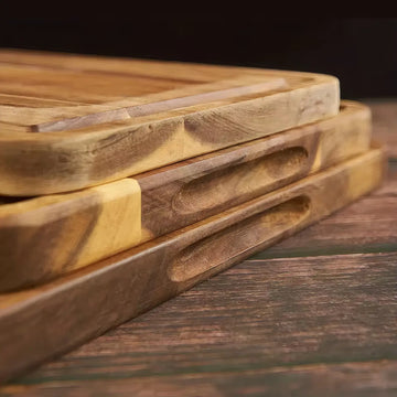 Premium Acacia Wood Cutting Board - Yui's Kitchen