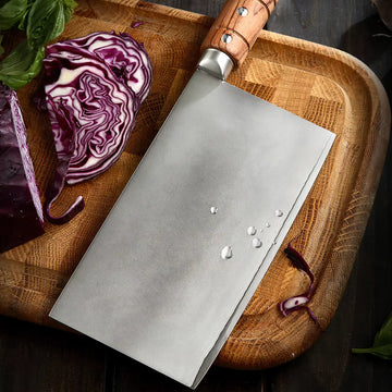 Composite Steel Razor Sharp 8-Inch Cleaver Knife - Yui's Kitchen