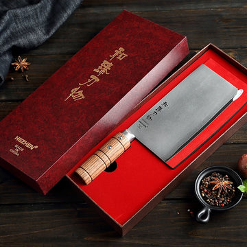 Composite Steel Razor Sharp 8-Inch Cleaver Knife