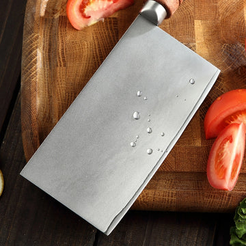 Composite Steel Razor Sharp 8-Inch Cleaver Knife
