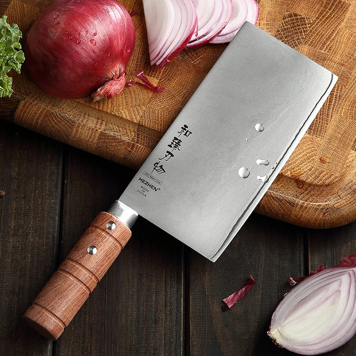 Composite Steel Razor Sharp 8-Inch Cleaver Knife