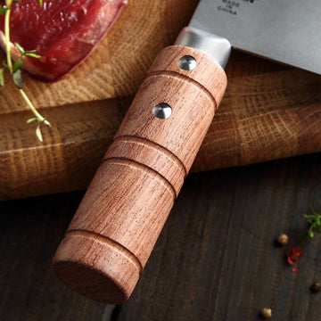 Composite Steel Razor Sharp 8-Inch Cleaver Knife