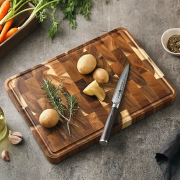 Premium Acacia Wood Cutting Board – 35cm x 25cm