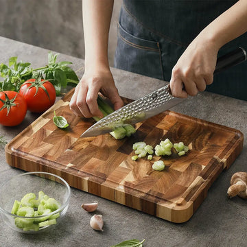Premium Acacia Wood Cutting Board – 35cm x 25cm
