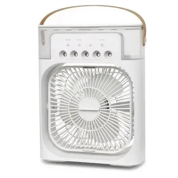 3-in-1 Portable Ice Air Cooler Fan with LED Light - Yui's Kitchen