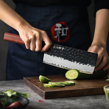 Japanese Chef Knives – Razor-Sharp 3-Layer Composite Steel - 4 PC Set