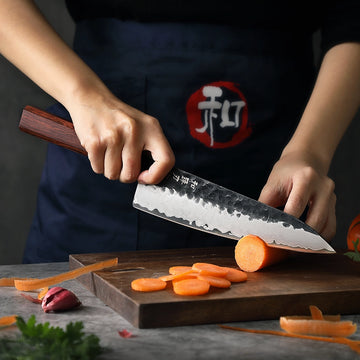 Japanese Chef Knives – Razor-Sharp 3-Layer Composite Steel - 5 PC Set