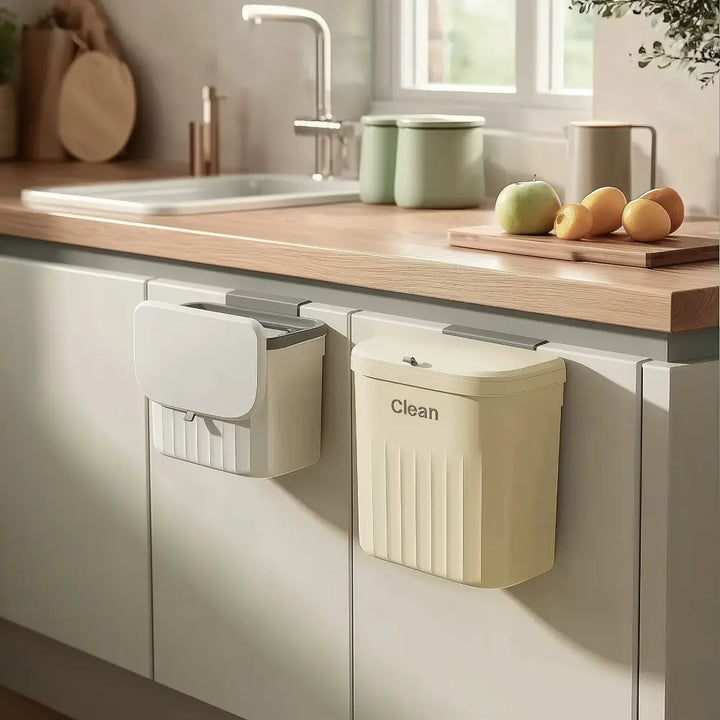 Kitchen Caddy Waste Bin – 8.5L / 12L with Lid