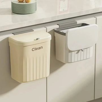 Kitchen Caddy Waste Bin – 8.5L / 12L with Lid - Yui's Kitchen