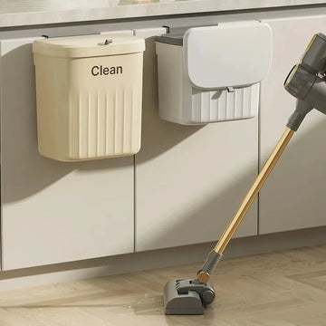 Kitchen Caddy Waste Bin – 8.5L / 12L with Lid - Yui's Kitchen