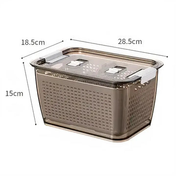 Multifunctional Large Capacity Fridge Storage Basket - Yui's Kitchen
