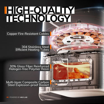 MIUI 5L Smart Air Fryer – Healthy Cooking Made Effortless