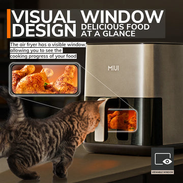 MIUI 5L Smart Air Fryer – Healthy Cooking Made Effortless