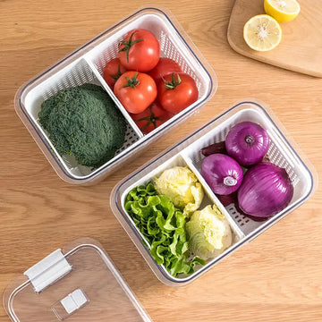 Multifunctional Large Capacity Fridge Storage Basket - Yui's Kitchen