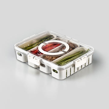 Kitchen Storage Sealed Basket with Handle - Yui's Kitchen