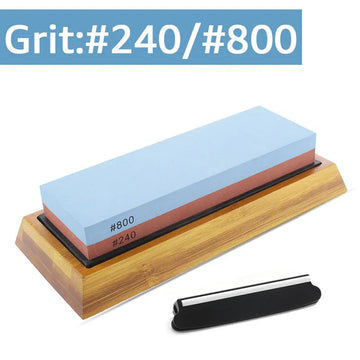 Professional Dual-Sided Whetstone Knife Sharpener - Yui's Kitchen