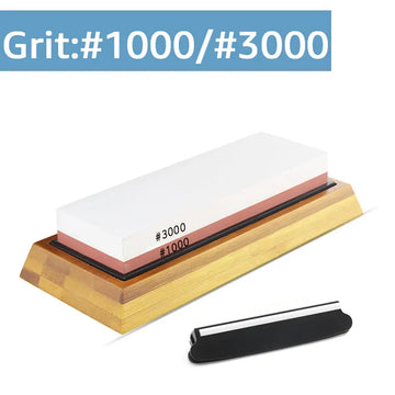 Professional Dual-Sided Whetstone Knife Sharpener - Yui's Kitchen