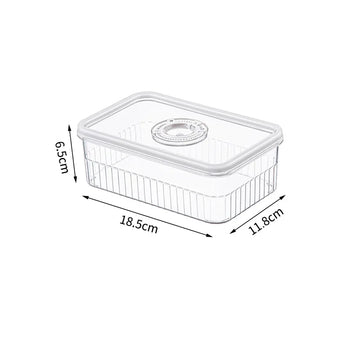 Transparent Fridge Organiser – Fresh Food Storage Container - Yui's Kitchen