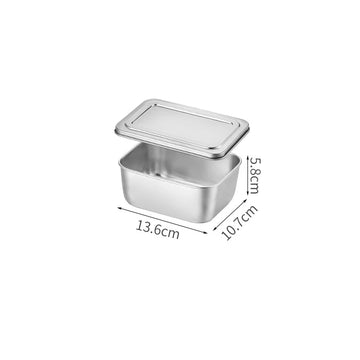 Tiramisu Rectangular Stainless Steel Storage Tray – Japan Style - Yui's Kitchen