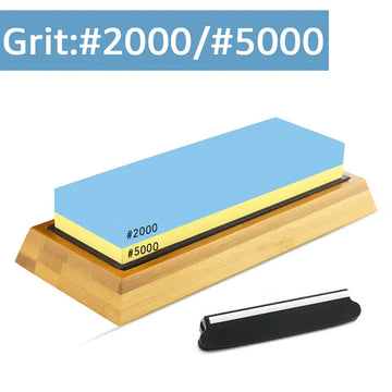 Professional Dual-Sided Whetstone Knife Sharpener - Yui's Kitchen