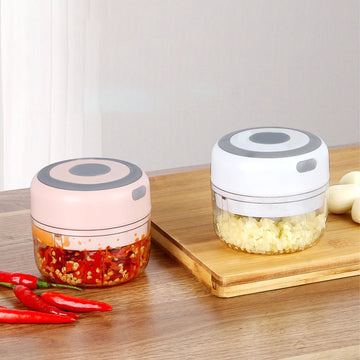 Electric Garlic Chopper – Mini USB - Yui's Kitchen