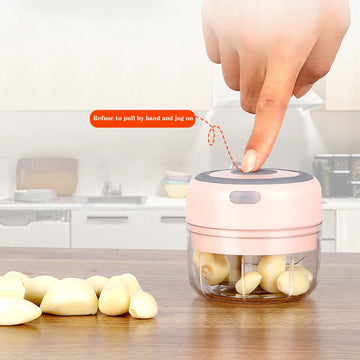 Electric Garlic Chopper – Mini USB - Yui's Kitchen