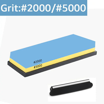 Professional Dual-Sided Whetstone Knife Sharpener - Yui's Kitchen