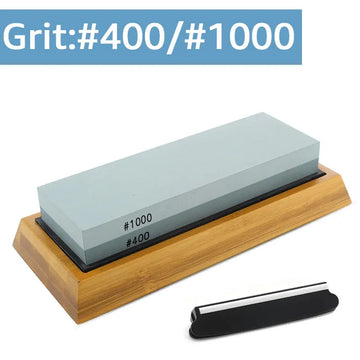 Professional Dual-Sided Whetstone Knife Sharpener - Yui's Kitchen