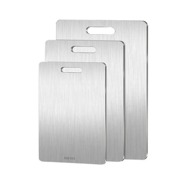 Stainless Steel Antibacterial Cutting Board - Yui's Kitchen