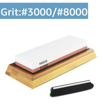 Professional Dual-Sided Whetstone Knife Sharpener - Yui's Kitchen