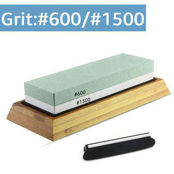 Professional Dual-Sided Whetstone Knife Sharpener - Yui's Kitchen