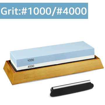 Professional Dual-Sided Whetstone Knife Sharpener - Yui's Kitchen