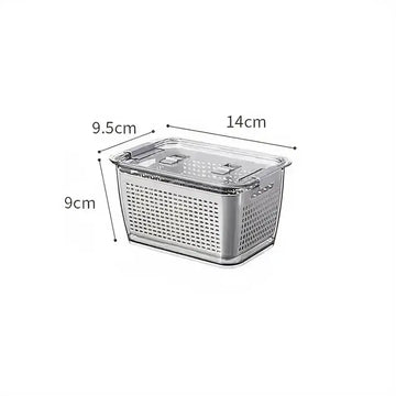 Multifunctional Large Capacity Fridge Storage Basket - Yui's Kitchen