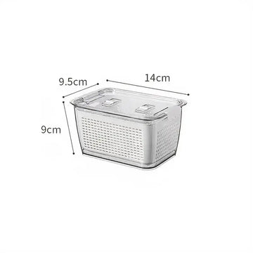 Multifunctional Large Capacity Fridge Storage Basket - Yui's Kitchen