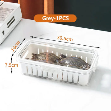 Stackable Fridge Storage Box - Yui's Kitchen