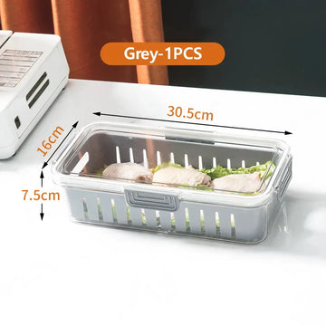 Stackable Fridge Storage Box - Yui's Kitchen