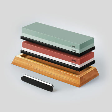 Professional Dual-Sided Whetstone Knife Sharpener - Yui's Kitchen