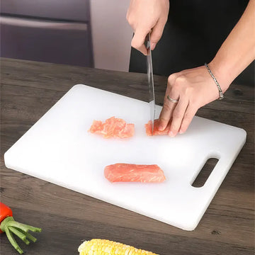 Plastic White Chopping Board – Extra Durable - Yui's Kitchen