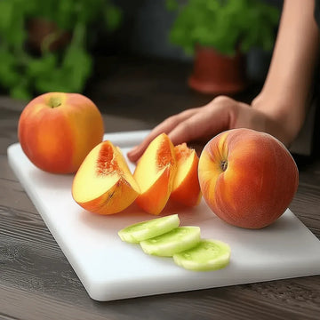 Plastic White Chopping Board – Extra Durable