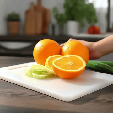 Plastic White Chopping Board – Extra Durable