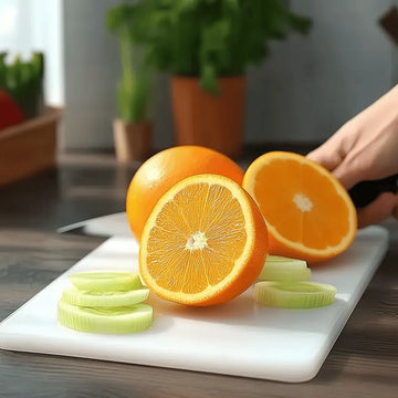 Plastic White Chopping Board – Extra Durable