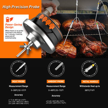 Wireless Bluetooth Meat Thermometer