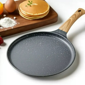 24cm Non-Stick Crepe Pan with Granite Coating